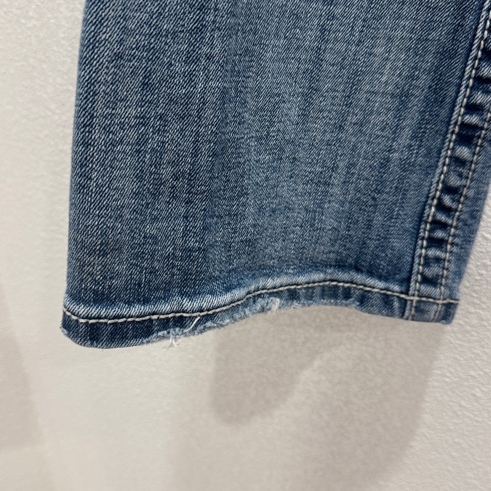 Miss Me Signature  Rise Boot Cut Jeans size 27 Light distressed Jeans - Picture 10 of 12